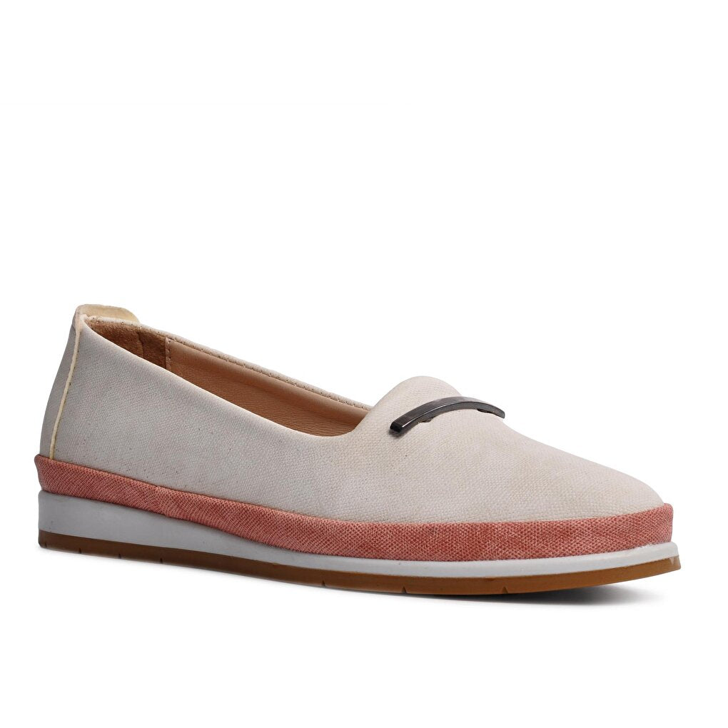 166 White-Powder Women's Casual Shoes