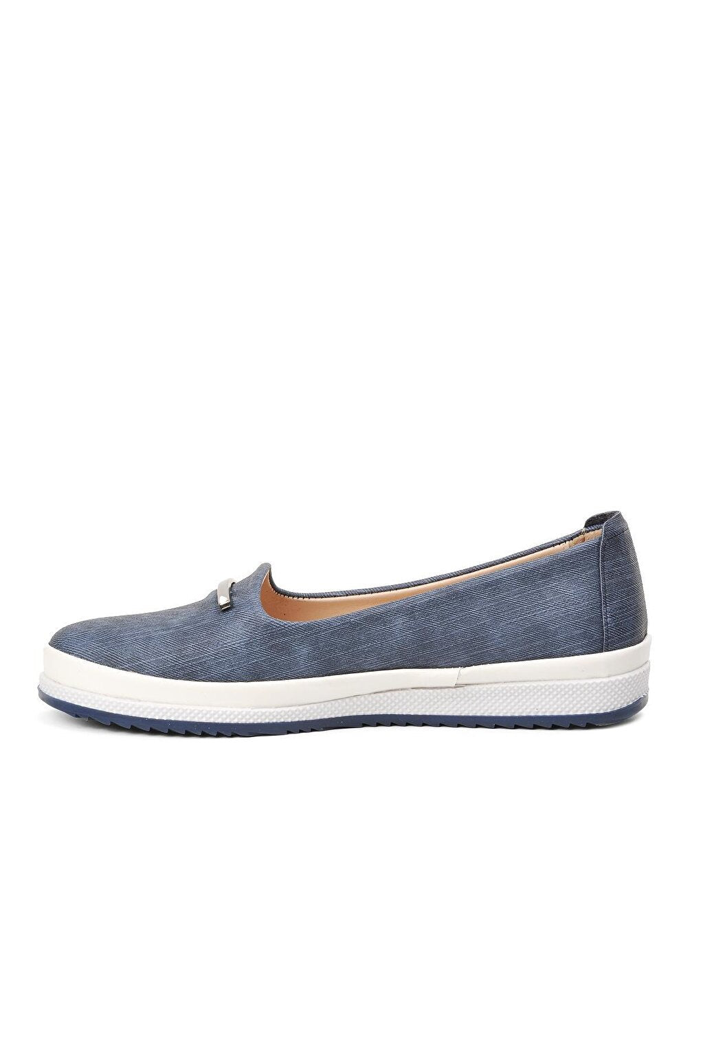 166 Navy Blue-White Women's Casual Shoes