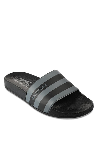 FABRI Unisex Slippers Black / Dark Gray