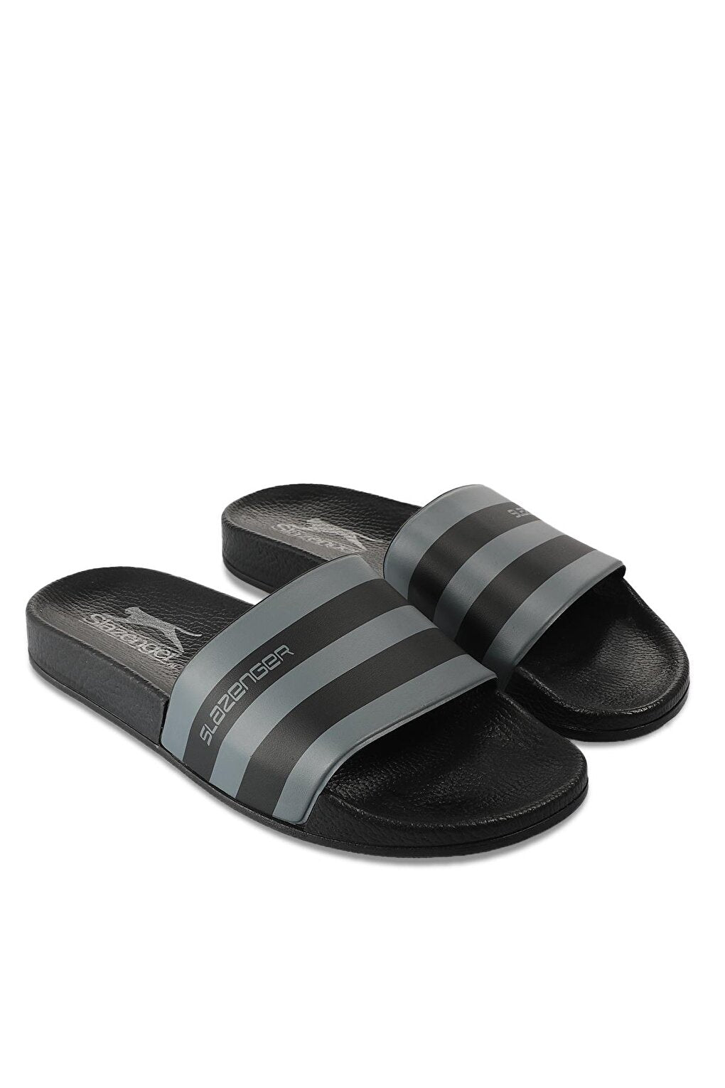 FABRI Unisex Slippers Black / Dark Gray