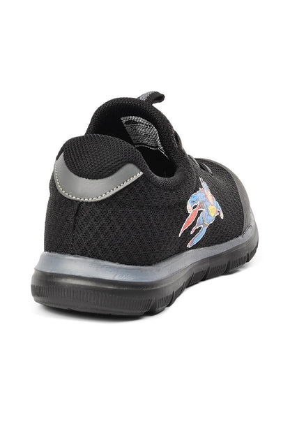 Black Mesh Boy's Sneaker Bst-B85-F