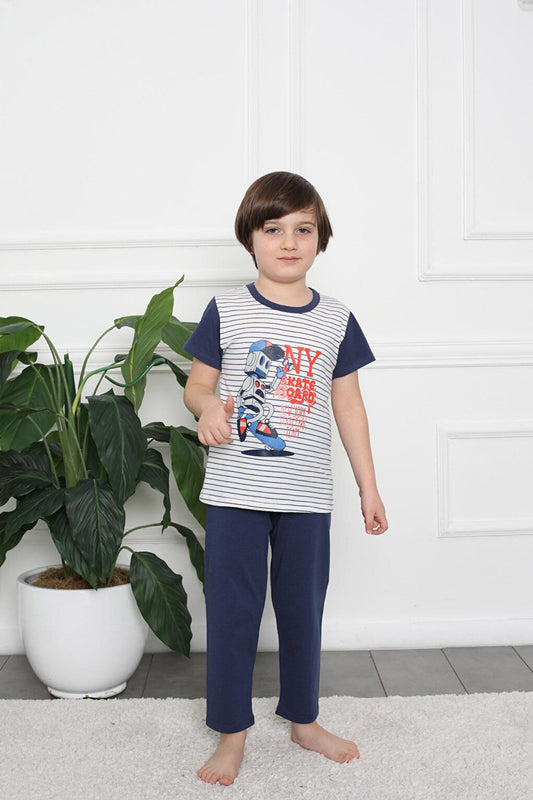 Boy's Short Sleeve Pajama Set