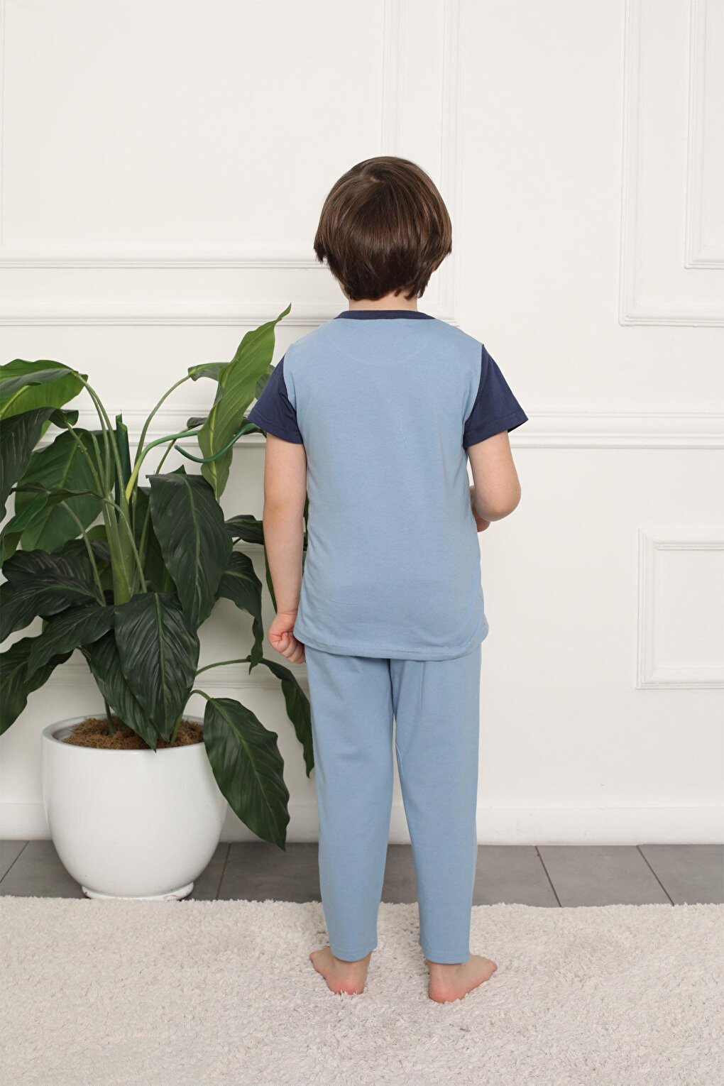 Boy's Short Sleeve Pajama Set