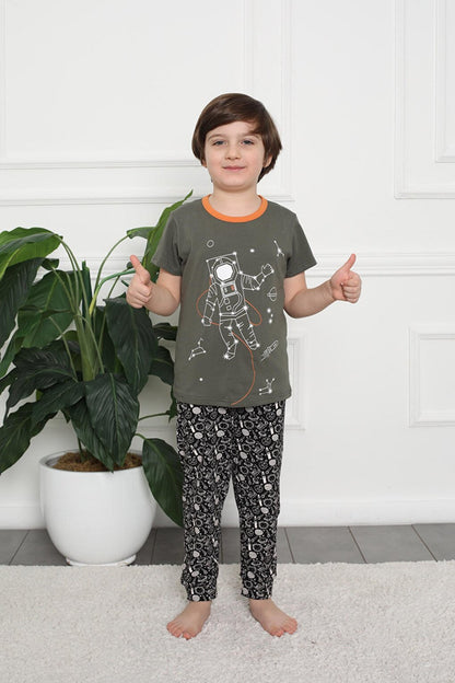 Boy's Short Sleeve Pajama Set