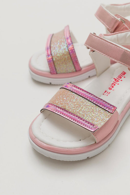 Girl's Powder healthy Supported Children's Sandals