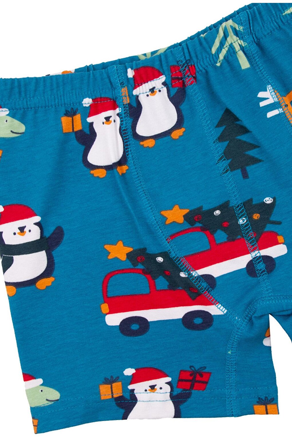 New Year's Boy's Boxer Pack of 4 Colorful