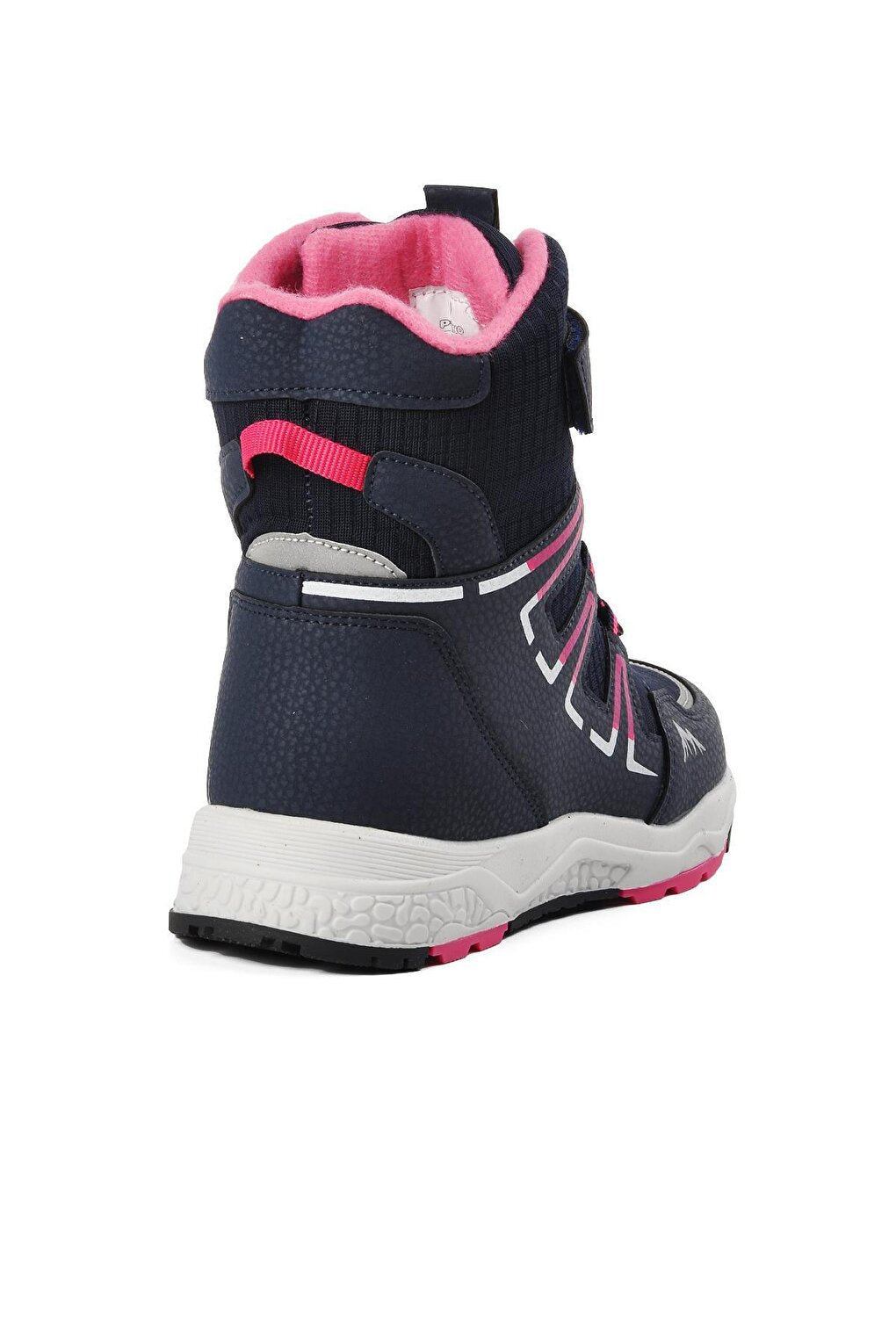 1361-F Navy Blue-Fuchsia Children's Outdoor Boots