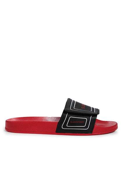 FABIA Men's Slippers Black / Red