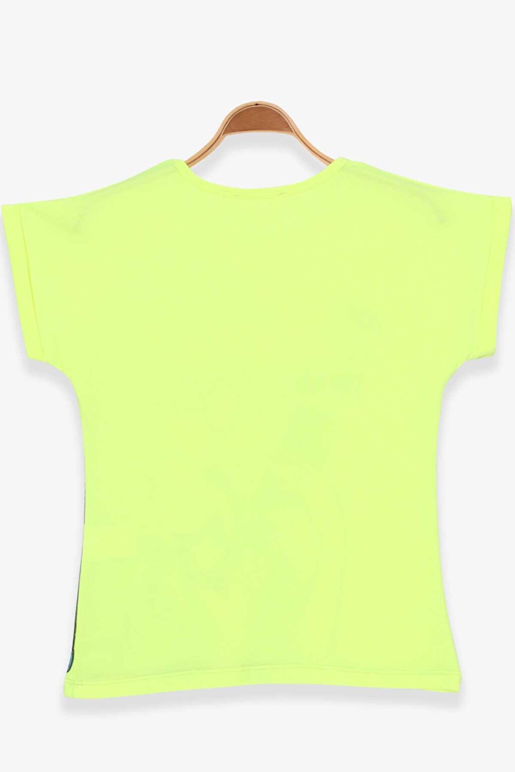 Girl's T-Shirt Printed Pistachio Green (Age 10-14)