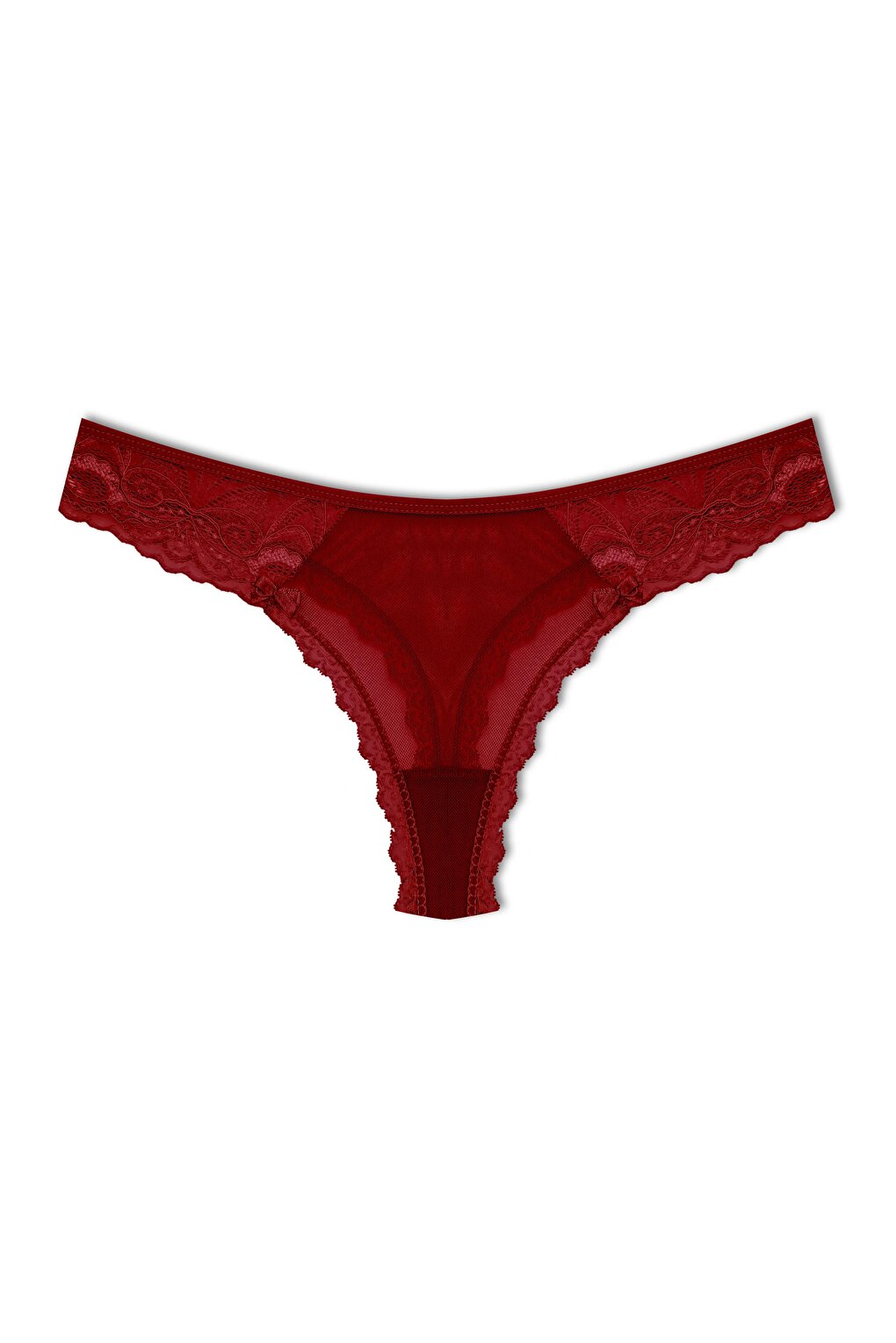 Tulle Lace Thong Women's Panties 5-Piece