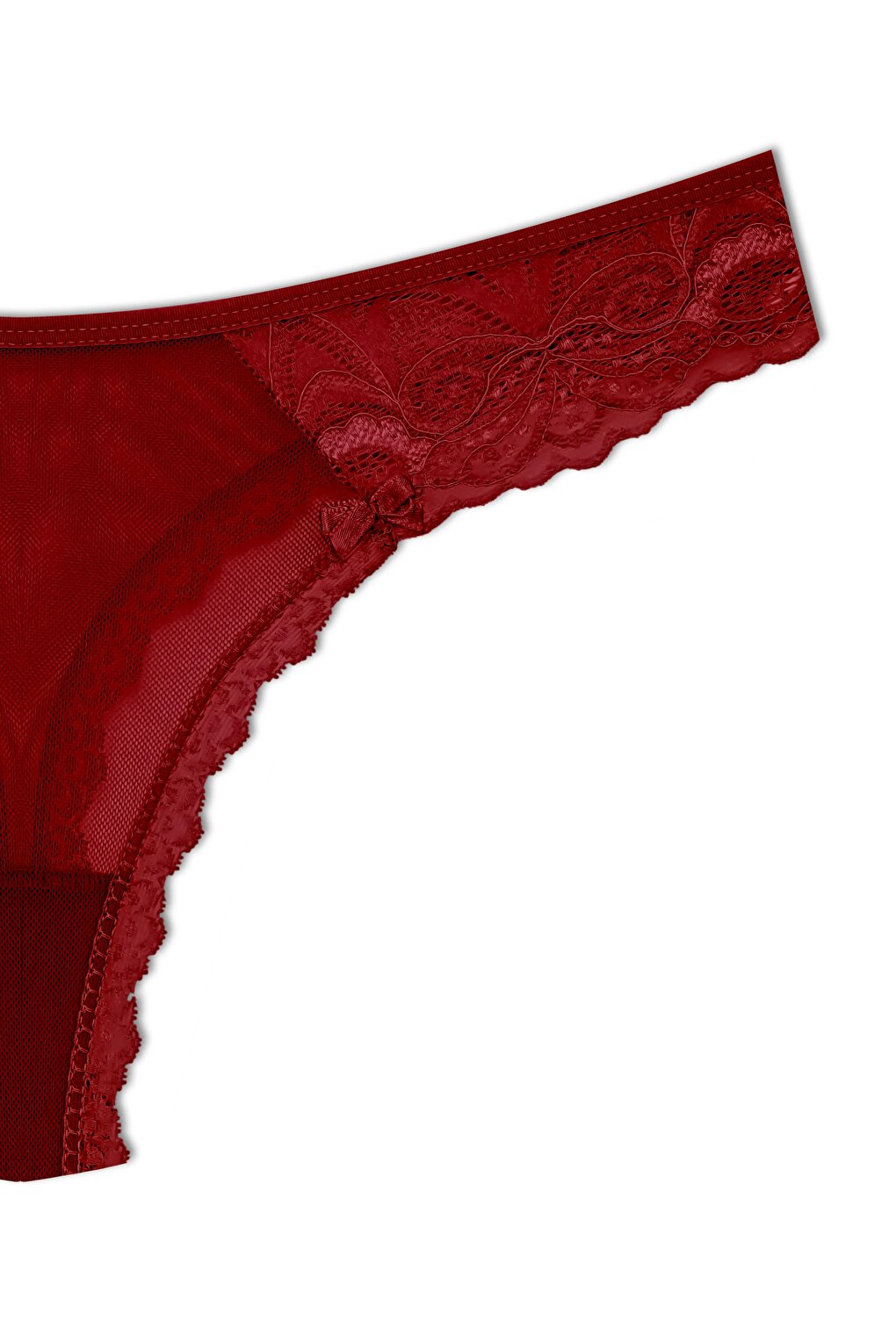 Tulle Lace Thong Women's Panties 5-Piece