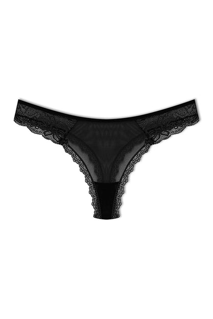 Tulle Lace Thong Women's Panties 12'L