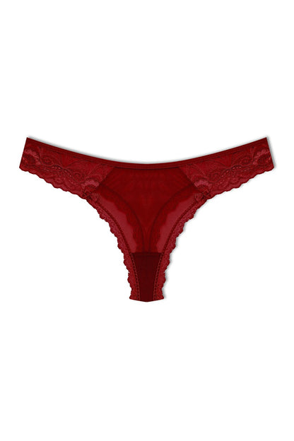 Tulle Lace Thong Women's Panties 12'L