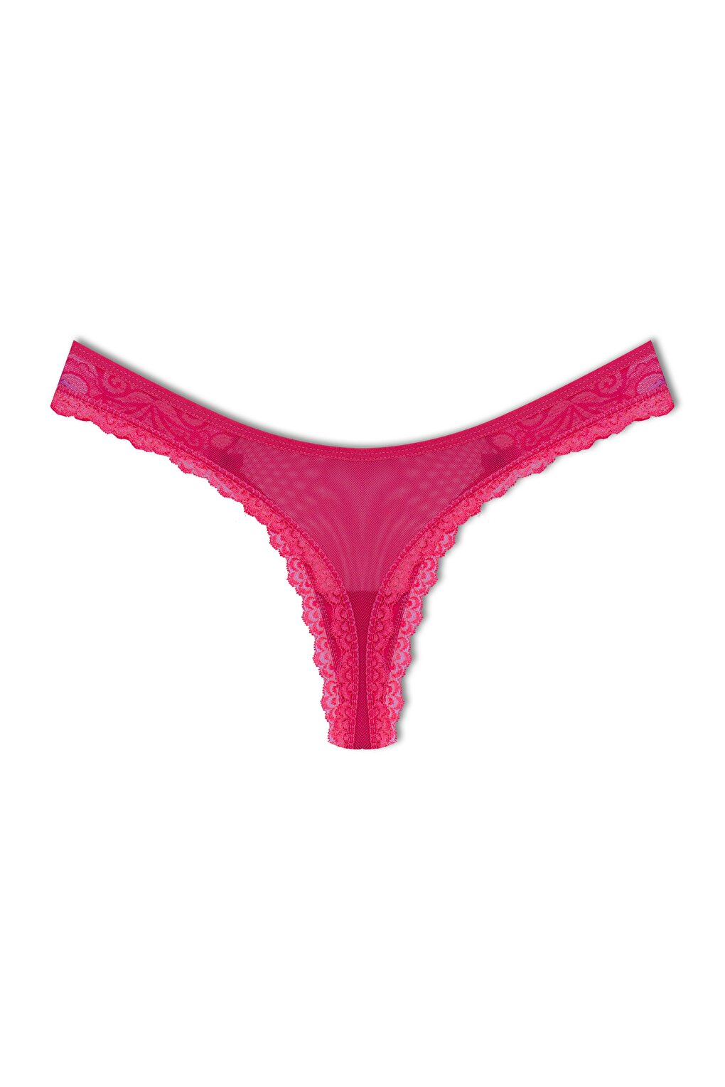 Tulle Lace Thong Women's Panties 7'L