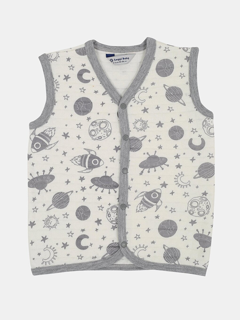 V-Neck Baby Boy Vest