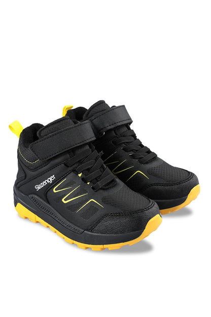 KENTON I Unisex Kids Boots Black / Yellow