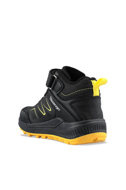 KENTON I Unisex Kids Boots Black / Yellow