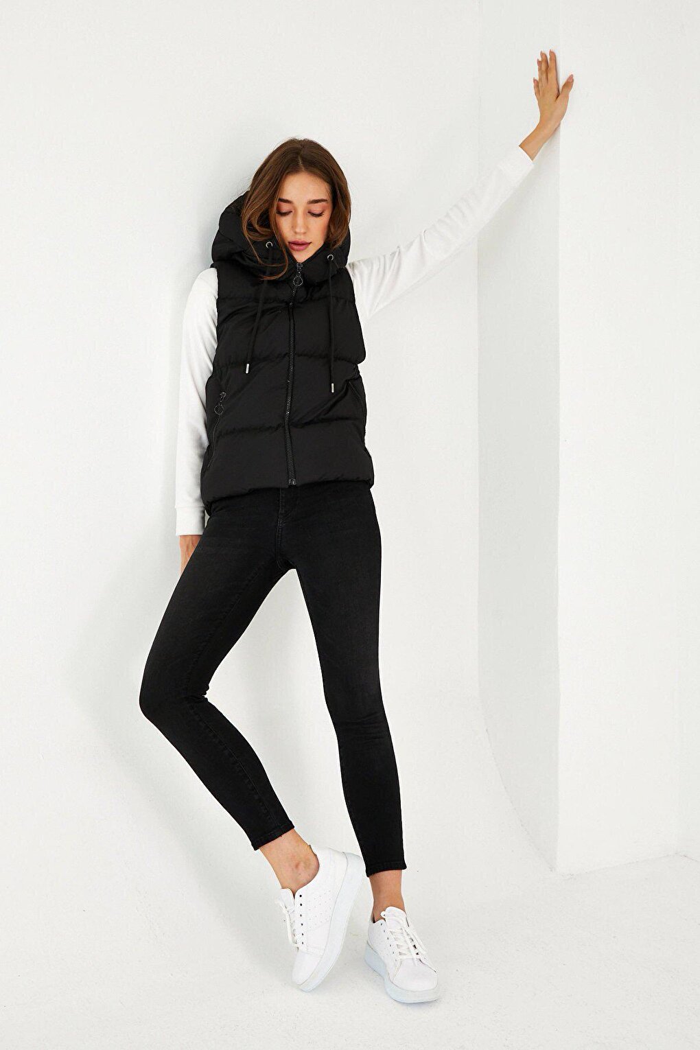 Hooded Puffer Vest AC-K59075WYZ