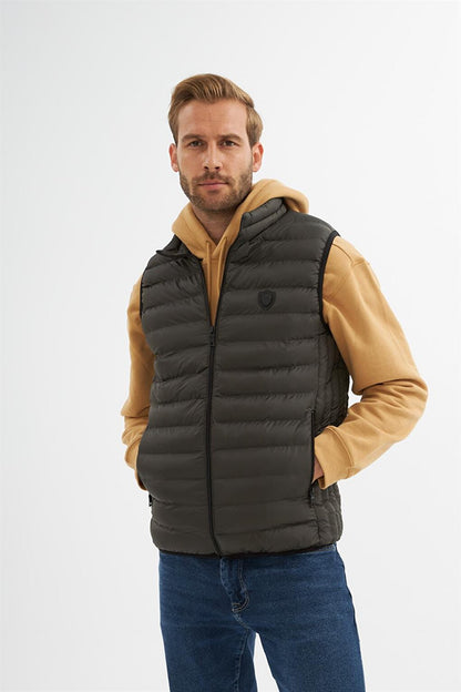 Men's Standard Mold Inflatable Vest Anthracite