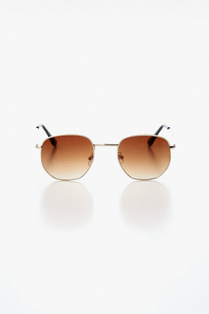 Round Framed Sunglasses