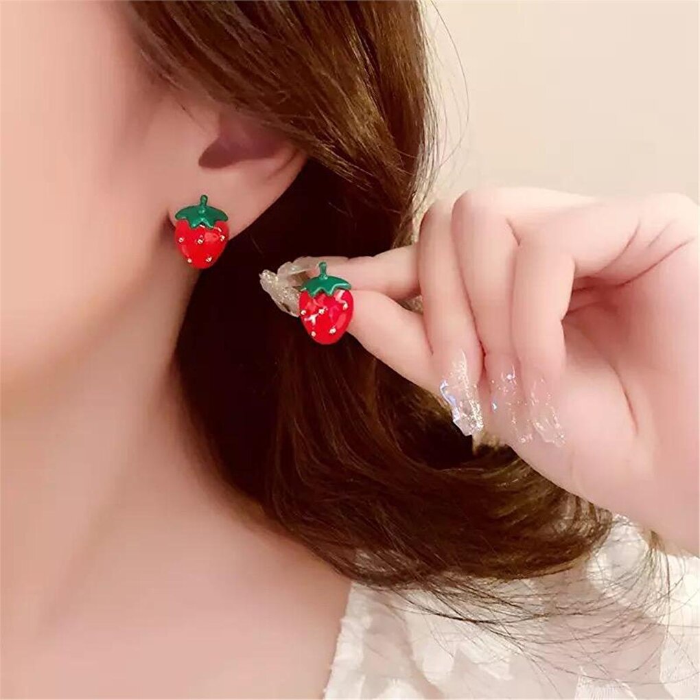 Strawberry Earring