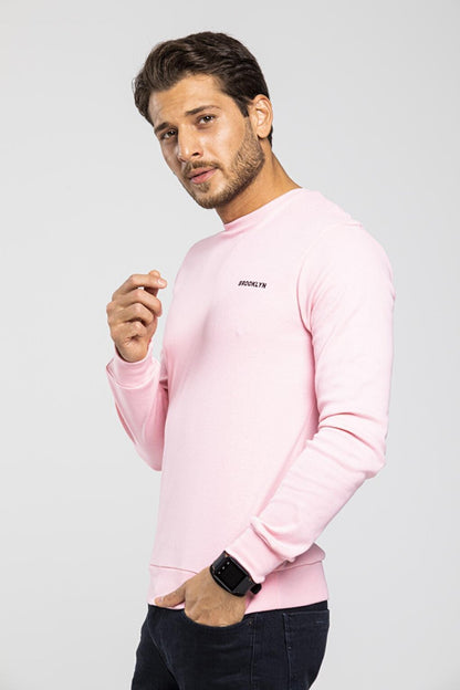 Crew Neck Long Sleeve Slim Fit Thin Men's Sweatshirt SPR2019K18