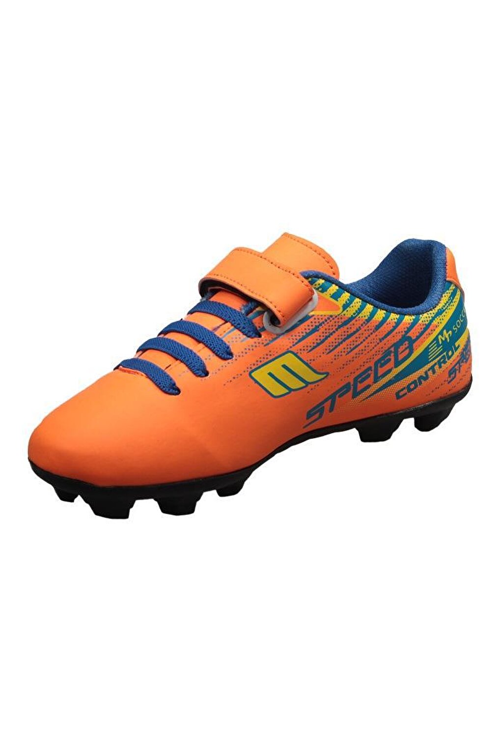 Kids Orange Football Boots