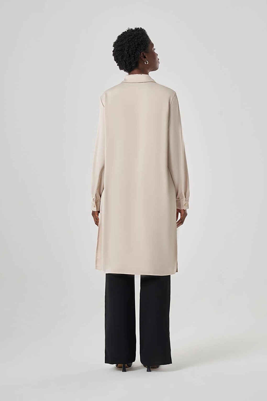 Signorita Long Beige Tunic