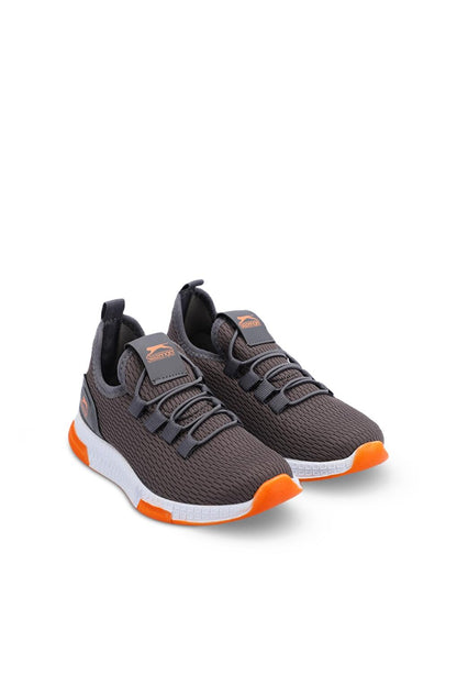 ABENA I Sneaker Unisex Kids Shoes Dark Gray / Orange