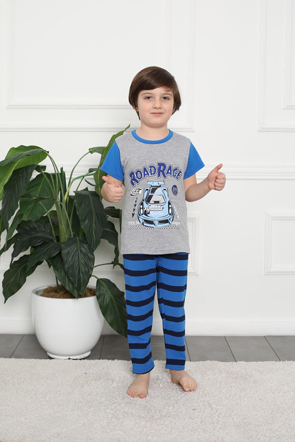 Boy's Short Sleeve Pajama Set