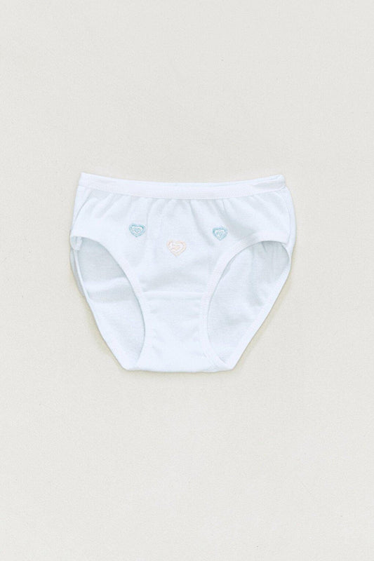 Embroidered Girl's Slip Panties