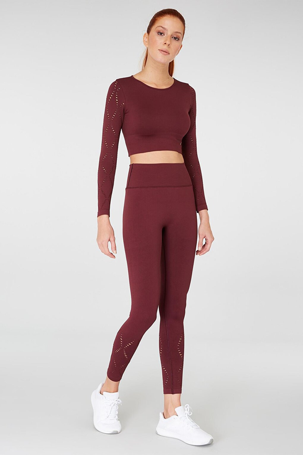 Naples Tights Econyl Claret Red