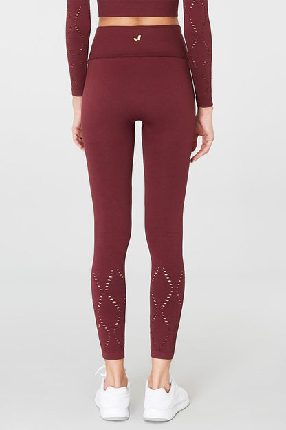 Naples Tights Econyl Claret Red