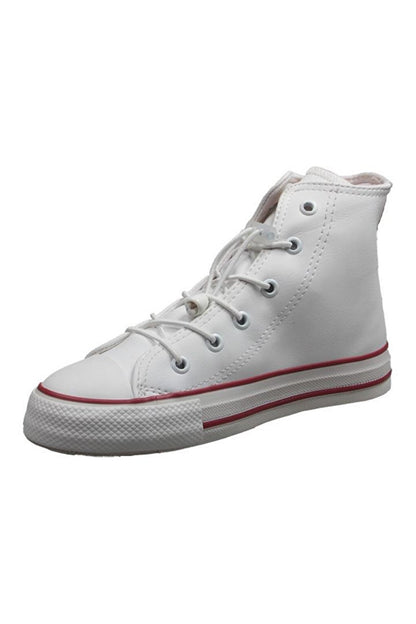 Children's White Sports Shoes