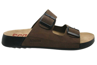 Casual Brown Men's Slippers M7013NKA