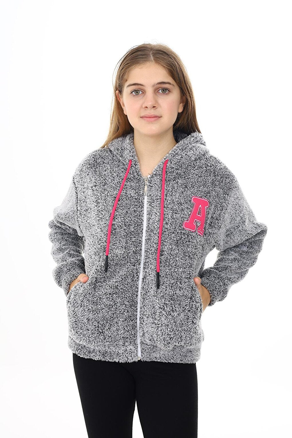 Girl Welsoft Plush Jacket 7 -13 Years Lx280