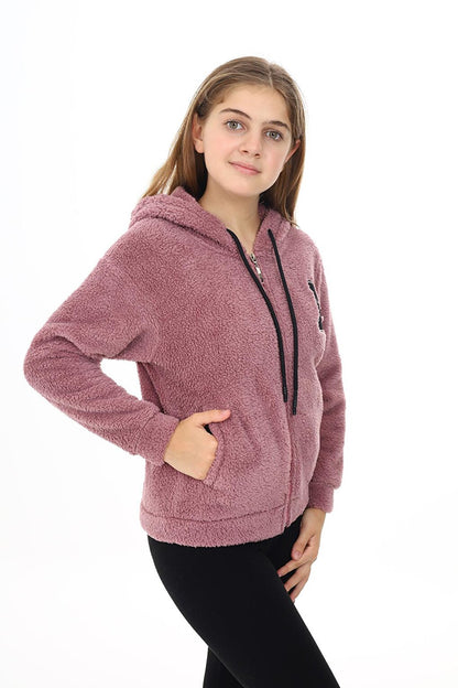 Girl Welsoft Plush Jacket 7 -13 Years Lx280