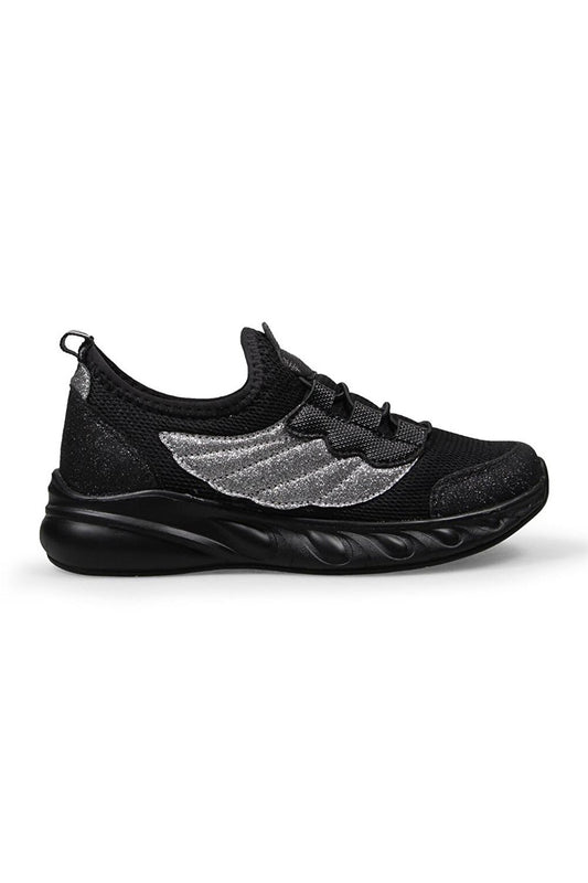 Children's Black Sports Shoes