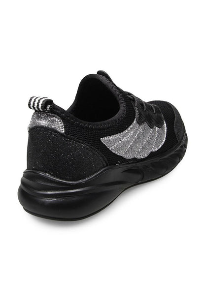 Children's Black Sports Shoes