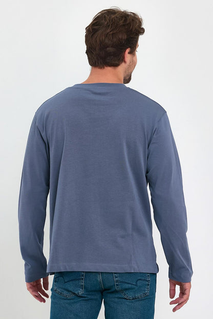 30/2 Single Jersey Crew Neck Men's Sweatshirt