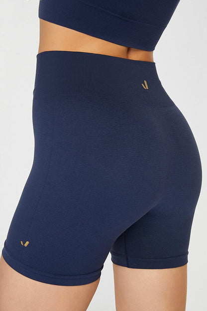 Lucia Biker Tights Navy Blue