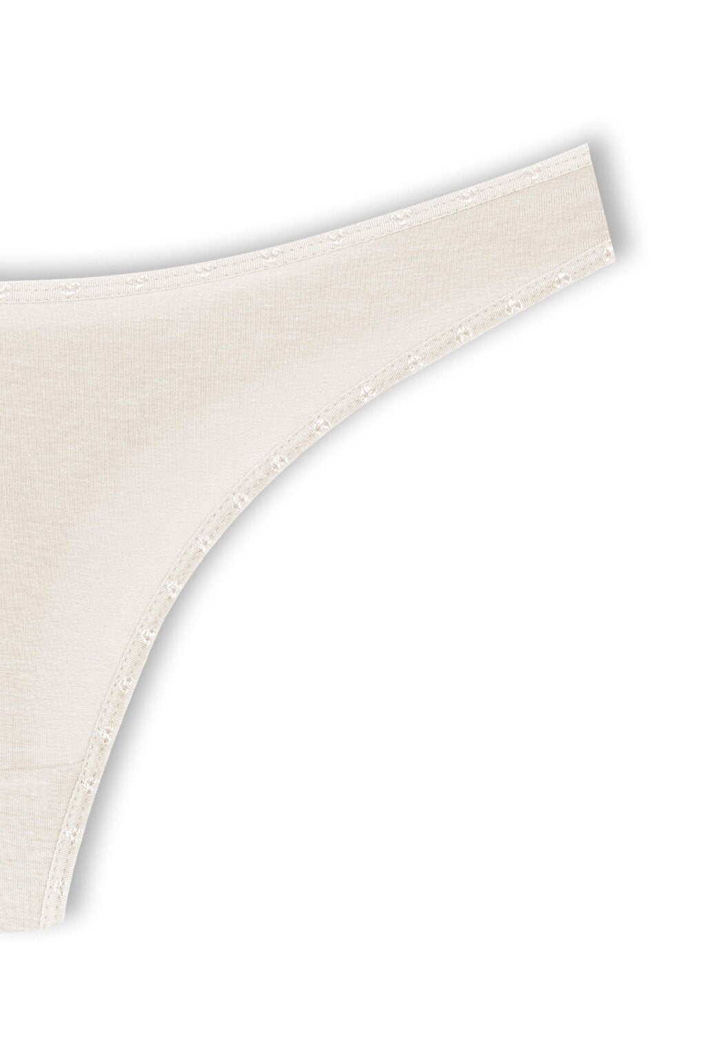 Cotton Heart Elastic Basic Thong Women's Panties 5-pack