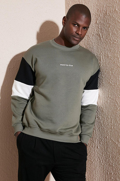 Cotton Regular Fit Crew Neck Sweat 5905298Y