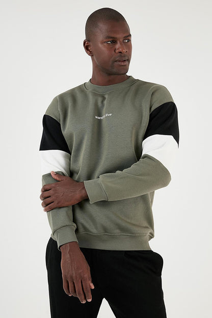 Cotton Regular Fit Crew Neck Sweat 5905298Y