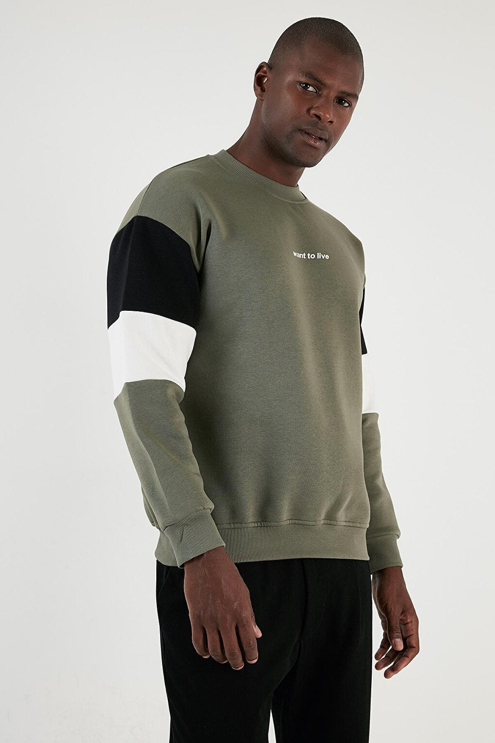 Cotton Regular Fit Crew Neck Sweat 5905298Y