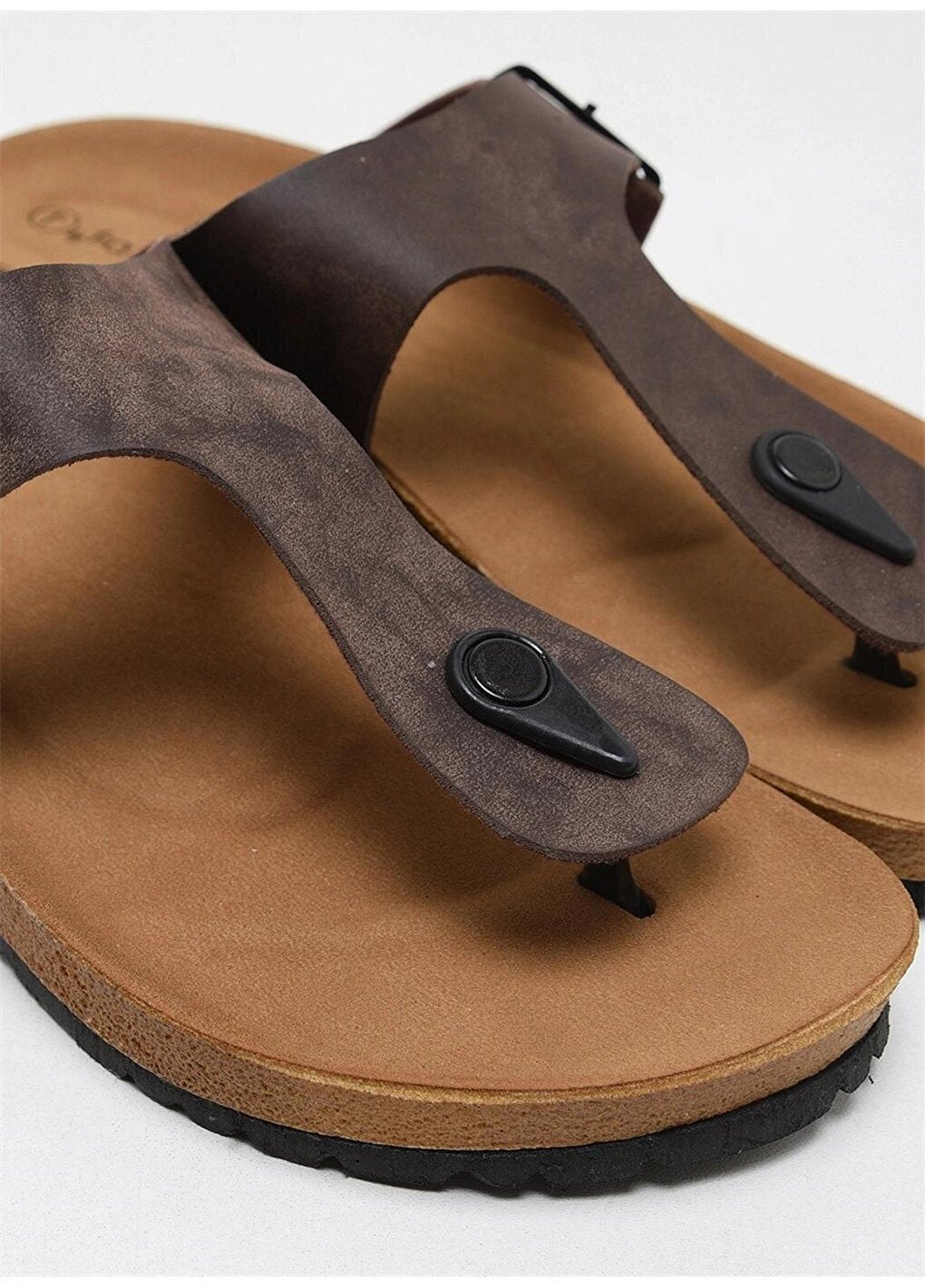 Flip Flops Anatomical Sole Men's Slippers A2801-20Brown