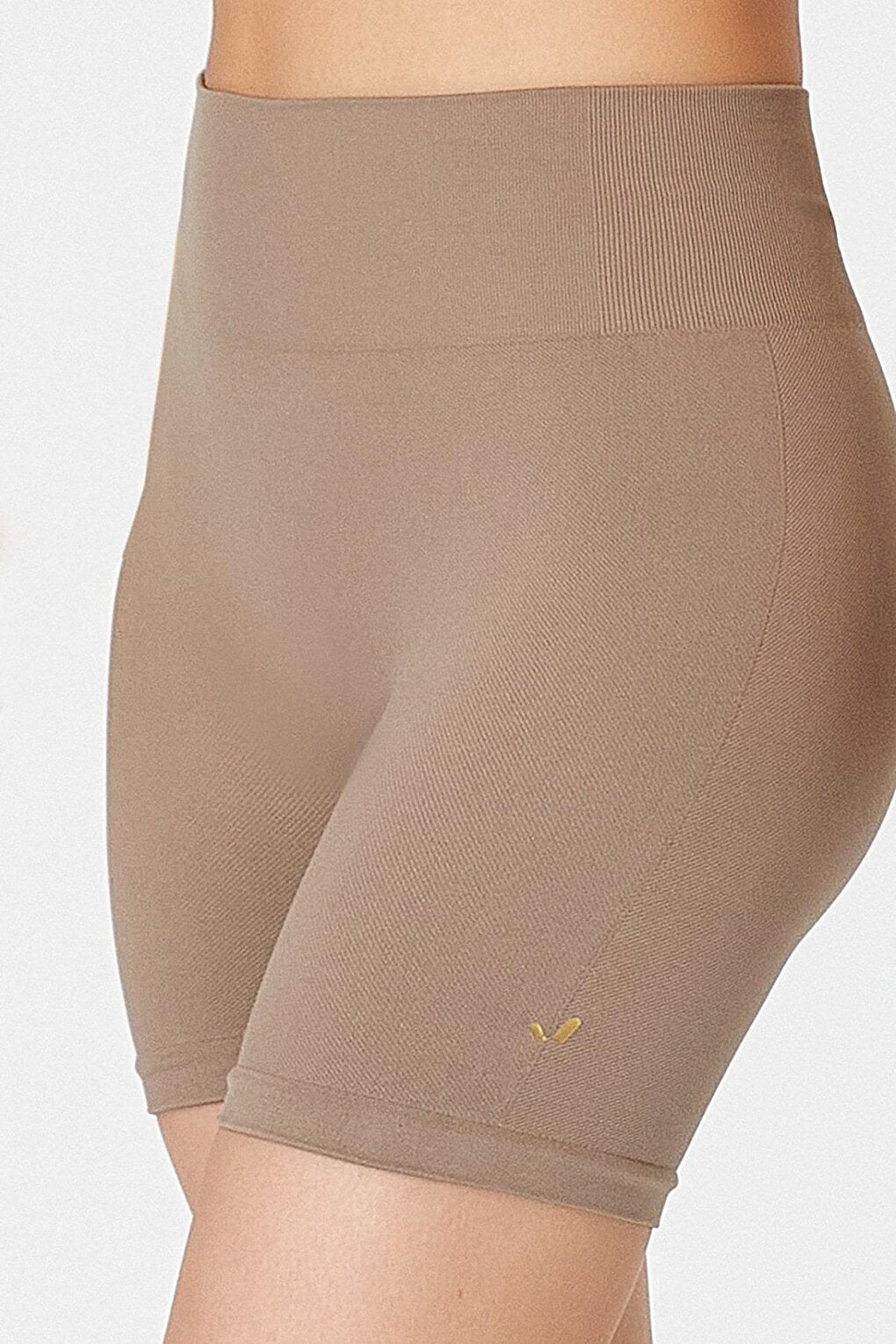 Lucia Biker Tights Light Brown