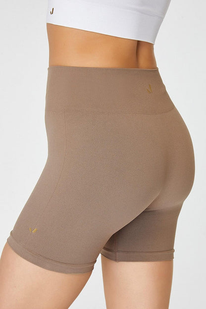 Lucia Biker Tights Light Brown