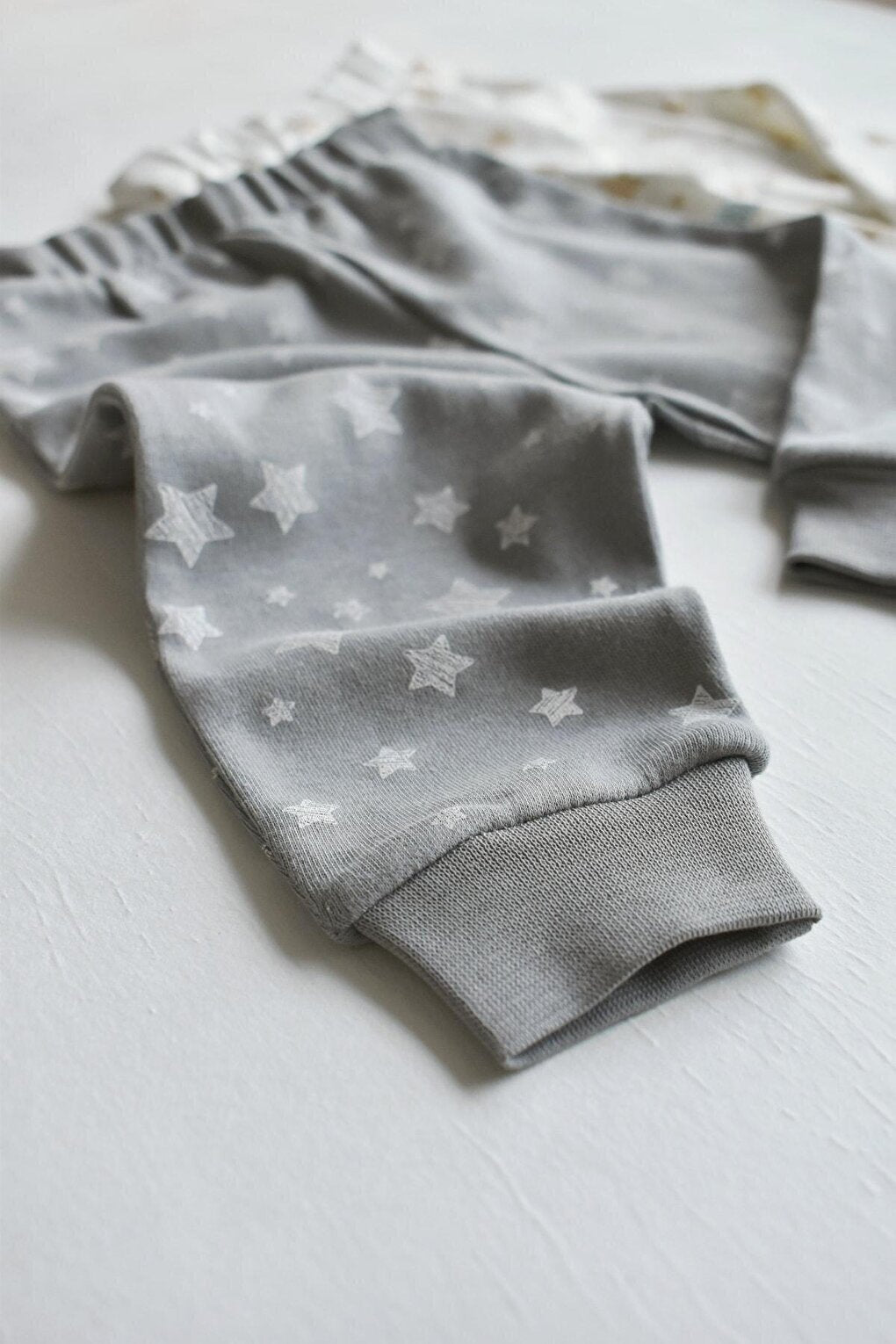 Star Patterned 2-Piece Baby Sweatpants Trousers - Csy5602