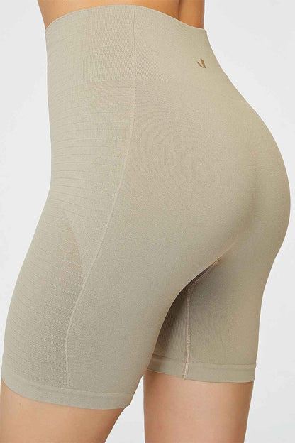 Gela Sculpting Sport Biker Tights Khaki